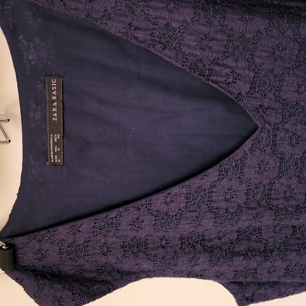 Zara Basic V-neck Dress.